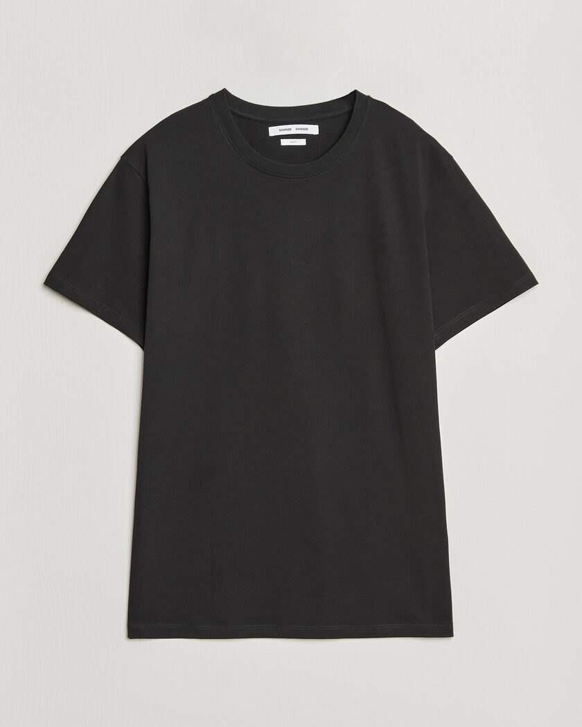Samsøe Samsøe Kronos Cotton T-Shirt Black – Noir