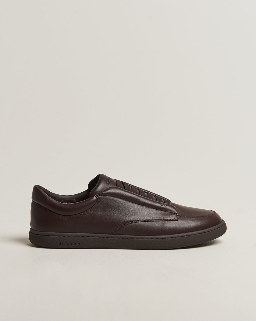 J.M. Weston Dress Sneaker Black Nappa – Noir