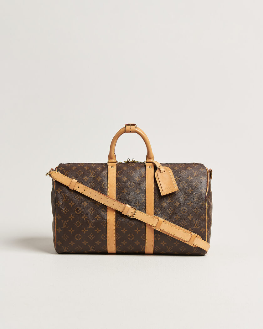 Louis Vuitton Pre-Owned Keepall Bandouliére 45 Monogram – Marron