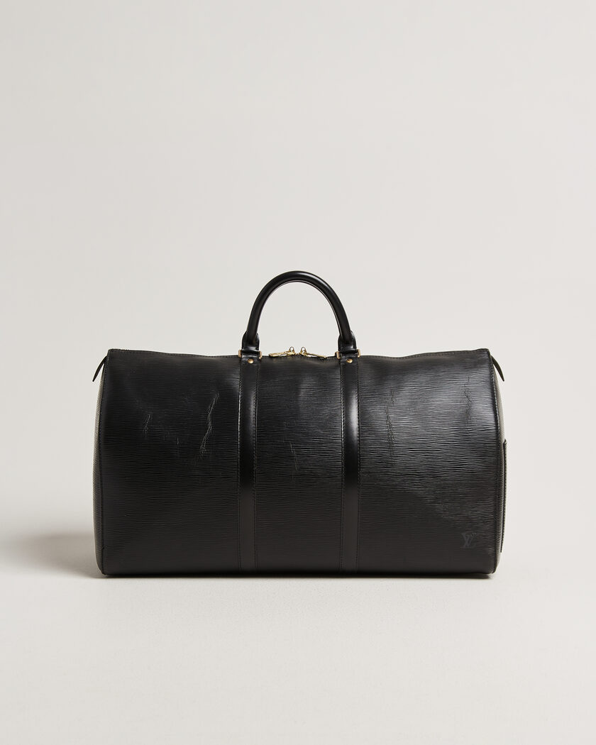 Louis Vuitton Pre-Owned Keepall 50 Epi Leather Black – Noir
