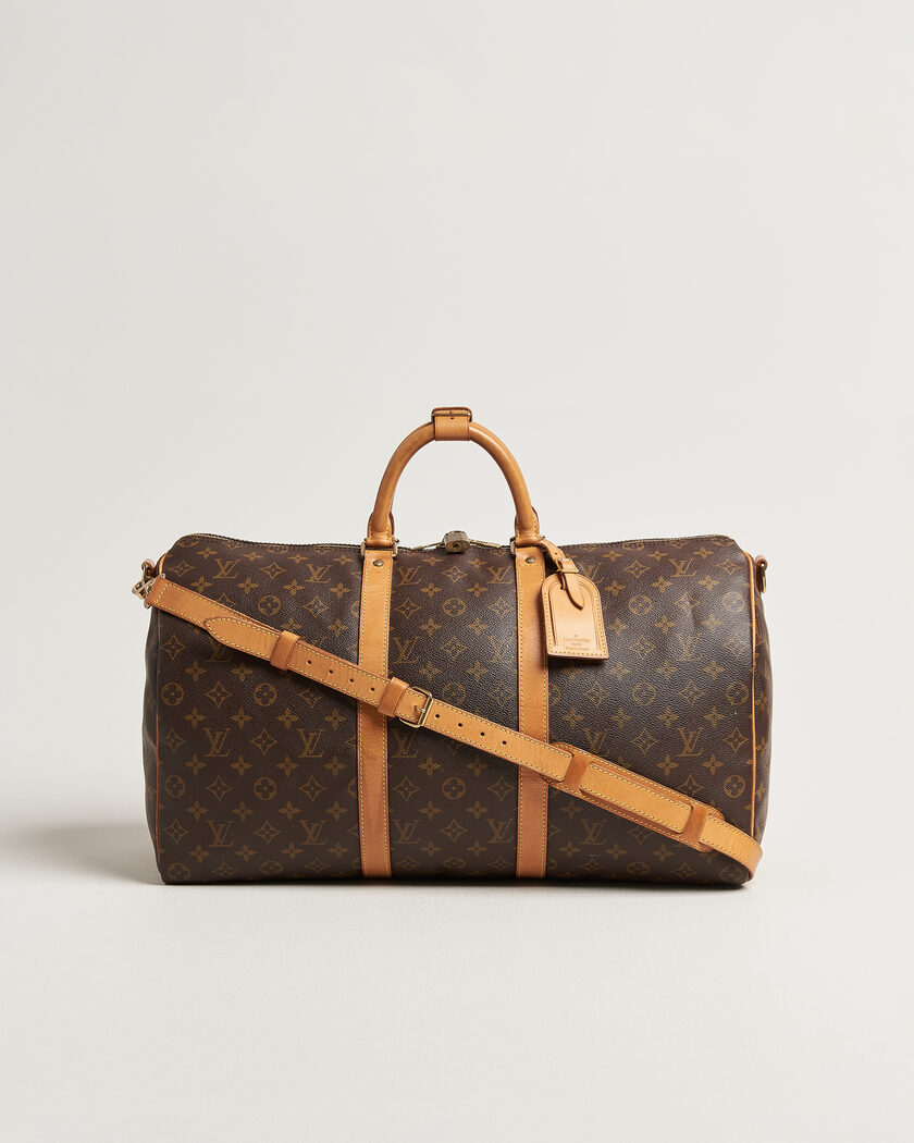 Louis Vuitton Pre-Owned Keepall Bandouliére 50 Monogram – Marron