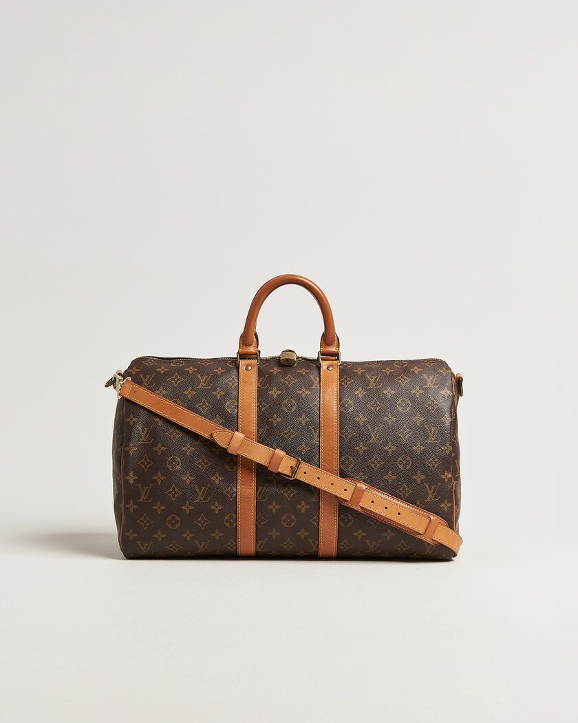 Louis Vuitton Pre-Owned Keepall Bandouliére 45 Monogram – Marron