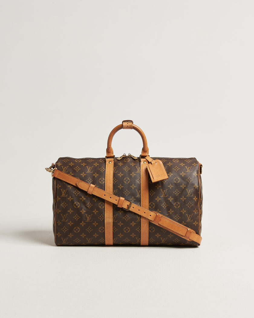 Louis Vuitton Pre-Owned Keepall 45 Bandoulière Monogram – Marron