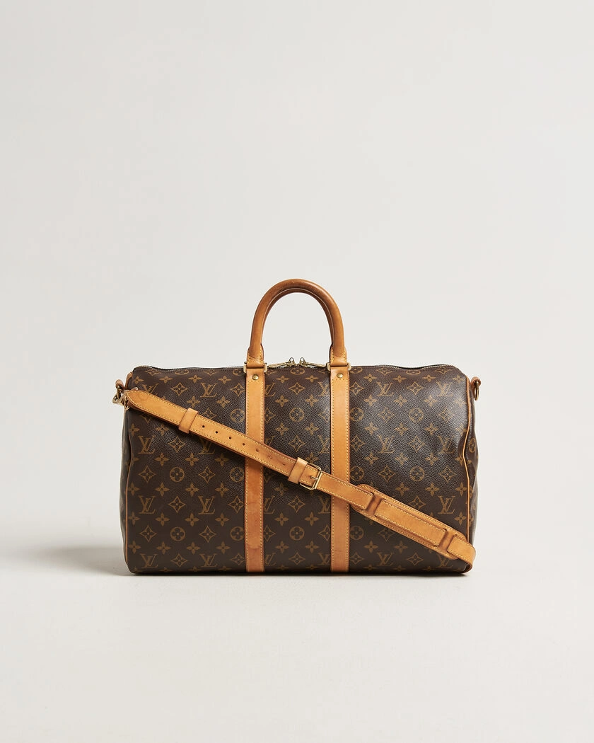 Louis Vuitton Pre-Owned Keepall 45 Bandoulière Monogram – Marron