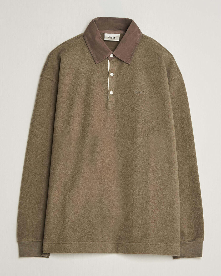 Forét Herb Brushed Rugby Washed Brown – Marron