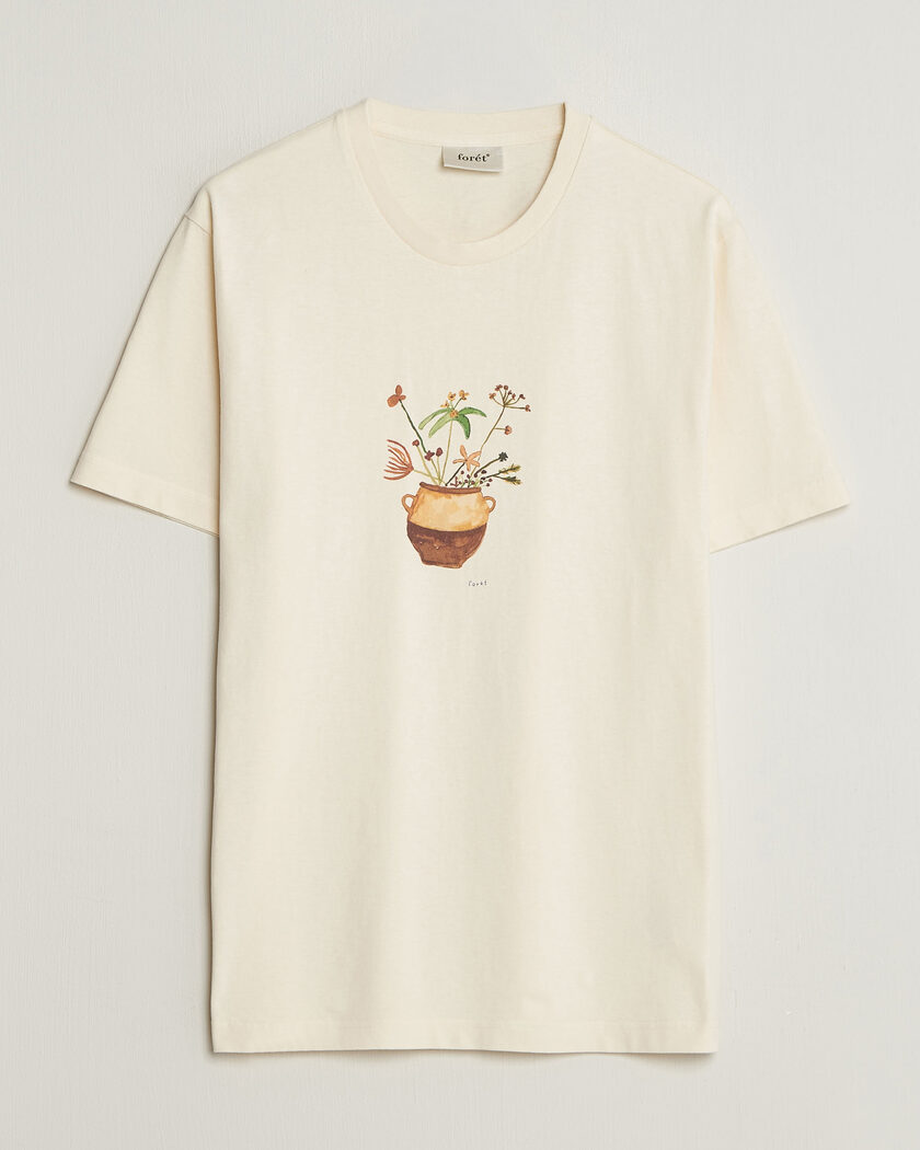 Forét Vase T-Shirt Cloud – Blanc
