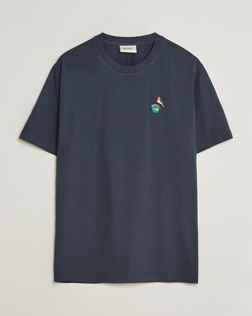 Forét Rest T-Shirt Navy – Bleu