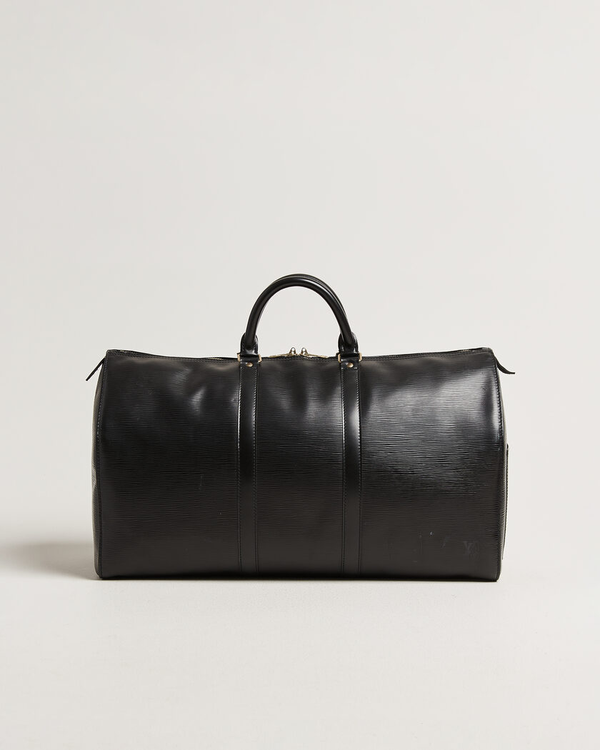 Louis Vuitton Pre-Owned Keepall Epi Leather 50 Black – Noir