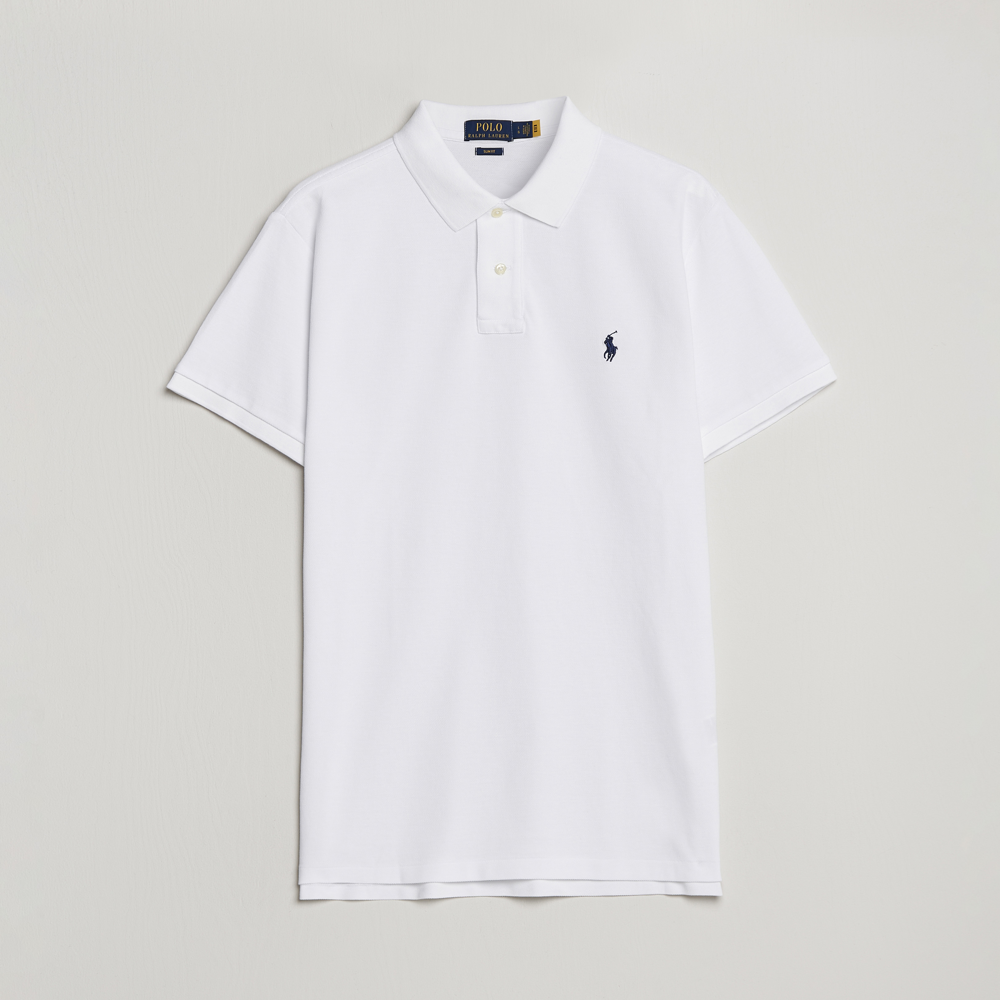 Polo Ralph Lauren Slim Fit Polo White Acheter Polo Ralph Lauren CareOfCar