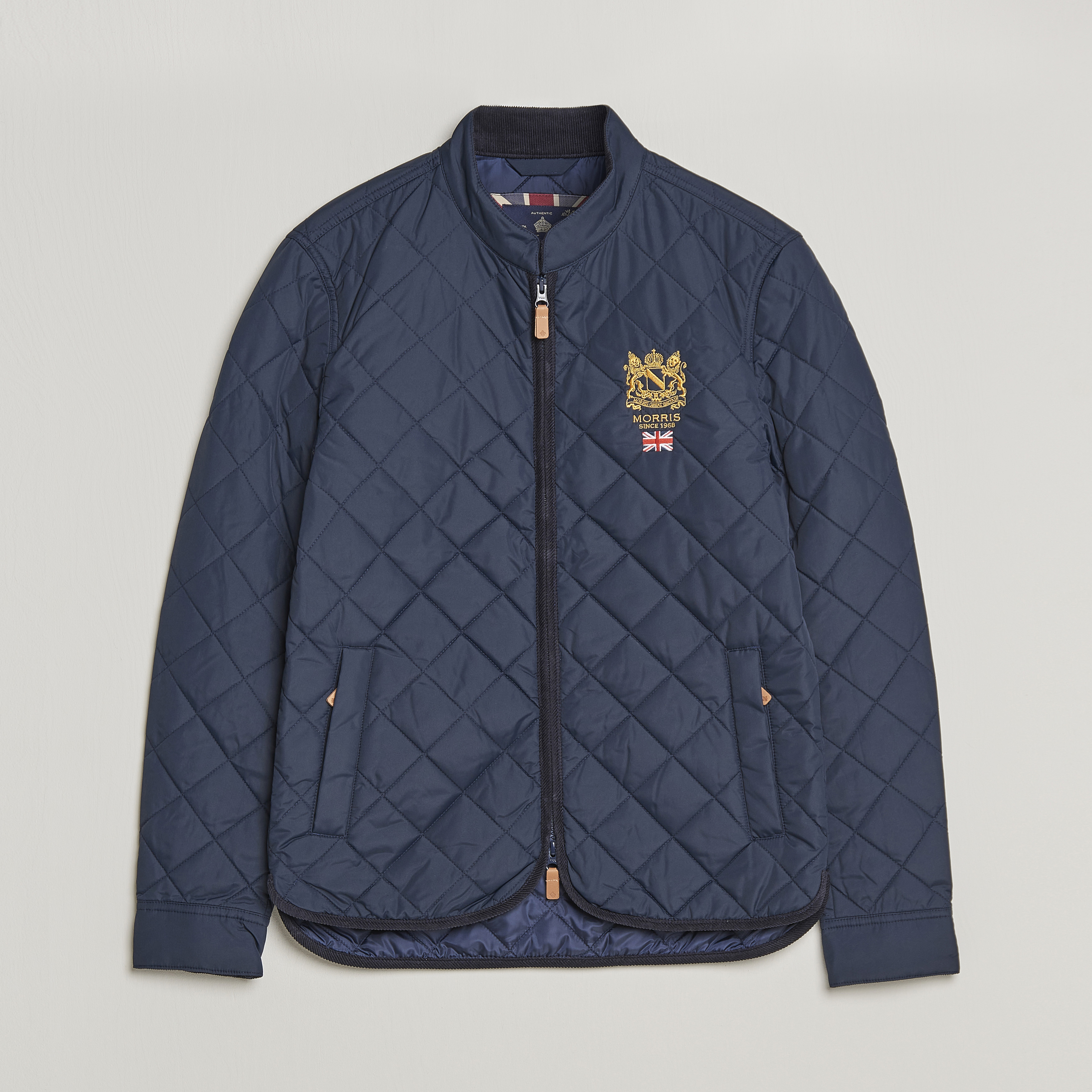 Morris Trenton Jacket Old Blue Acheter Morris CareOfCarl.fr.