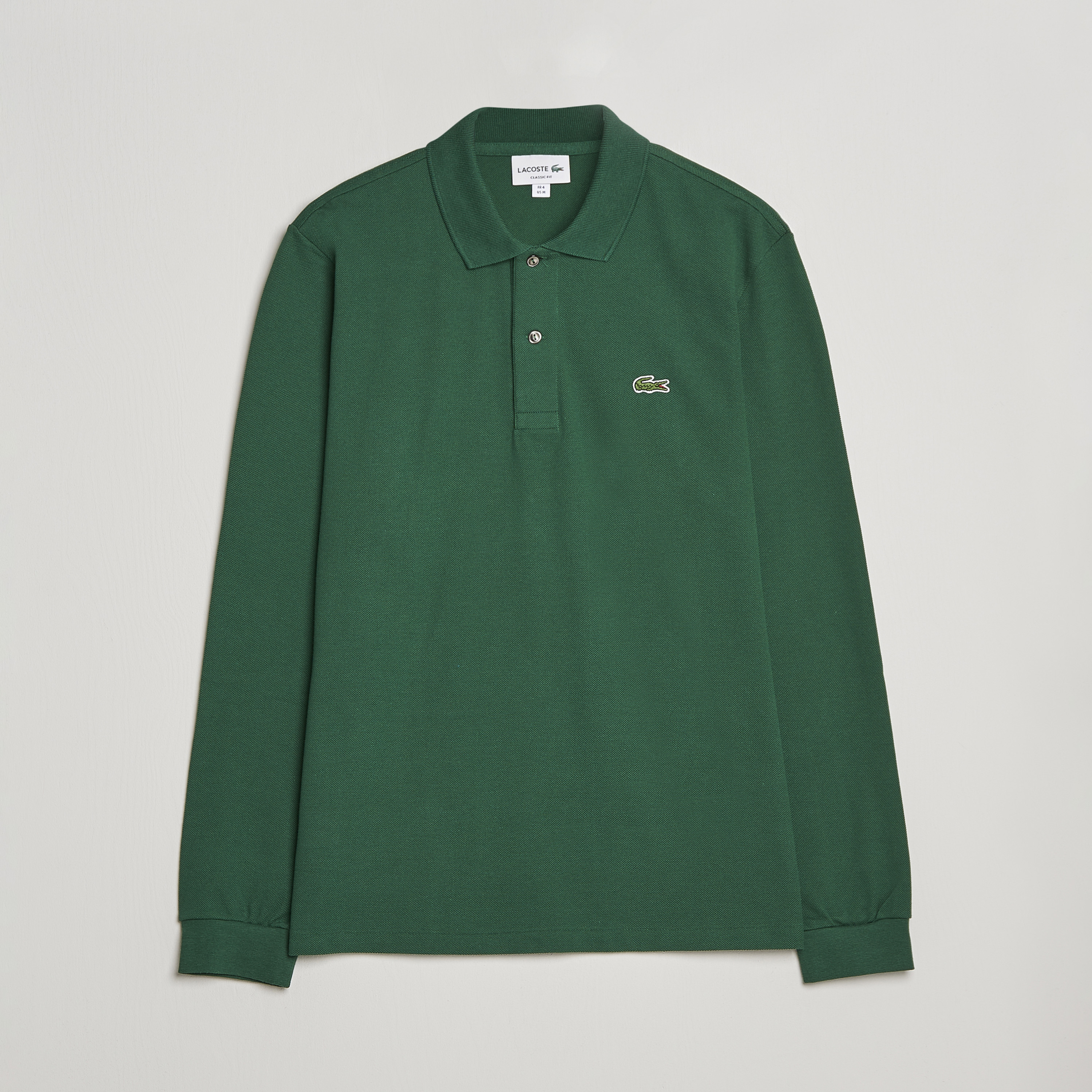 Lacoste Original Long Sleeve Polo Piké Green Acheter Lacoste