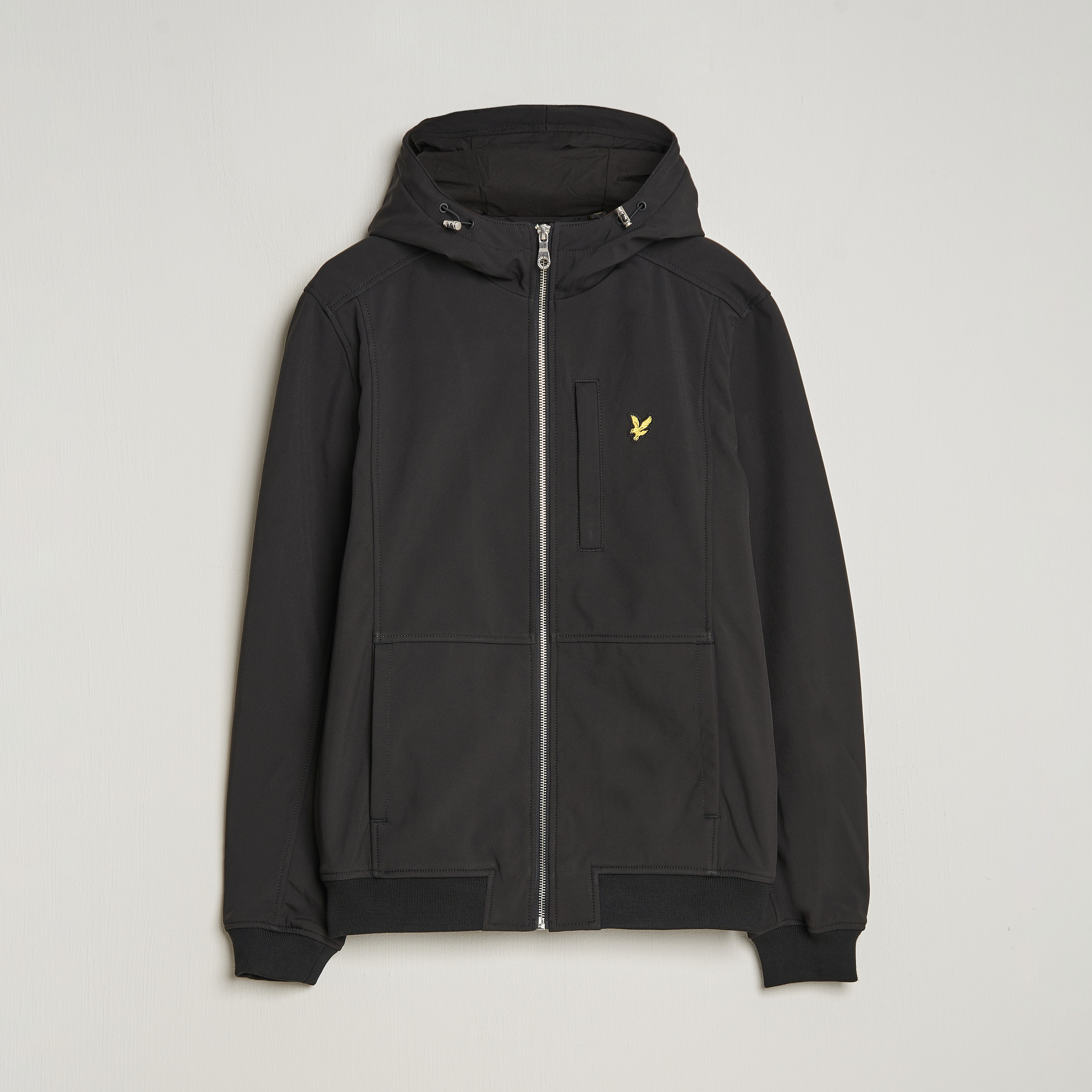 Lyle & Scott Softshell Hooded Jacket Jet Black - Acheter Lyle & Scott CareO
