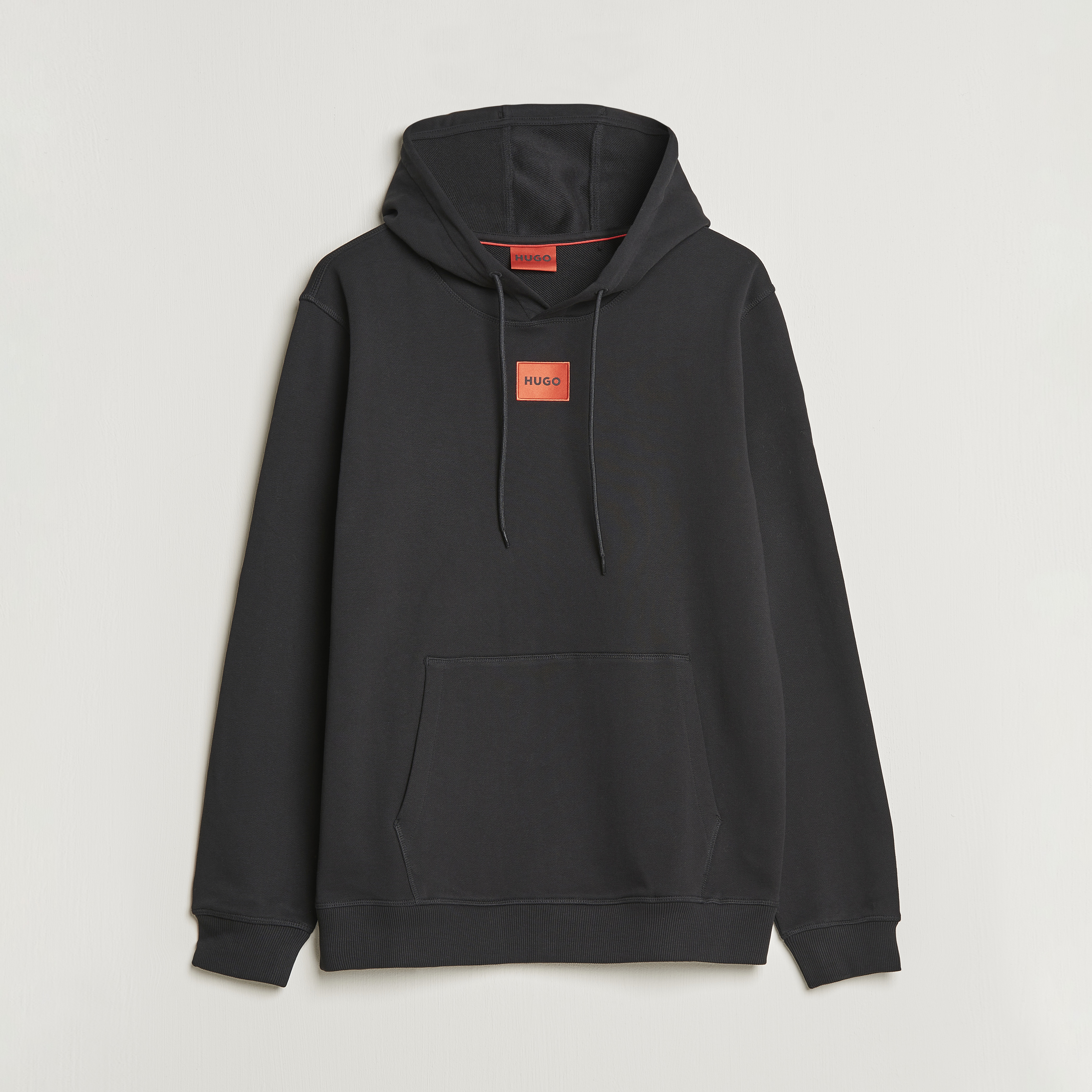 HUGO DARATSCHI - Sweat à capuche - black/noir
