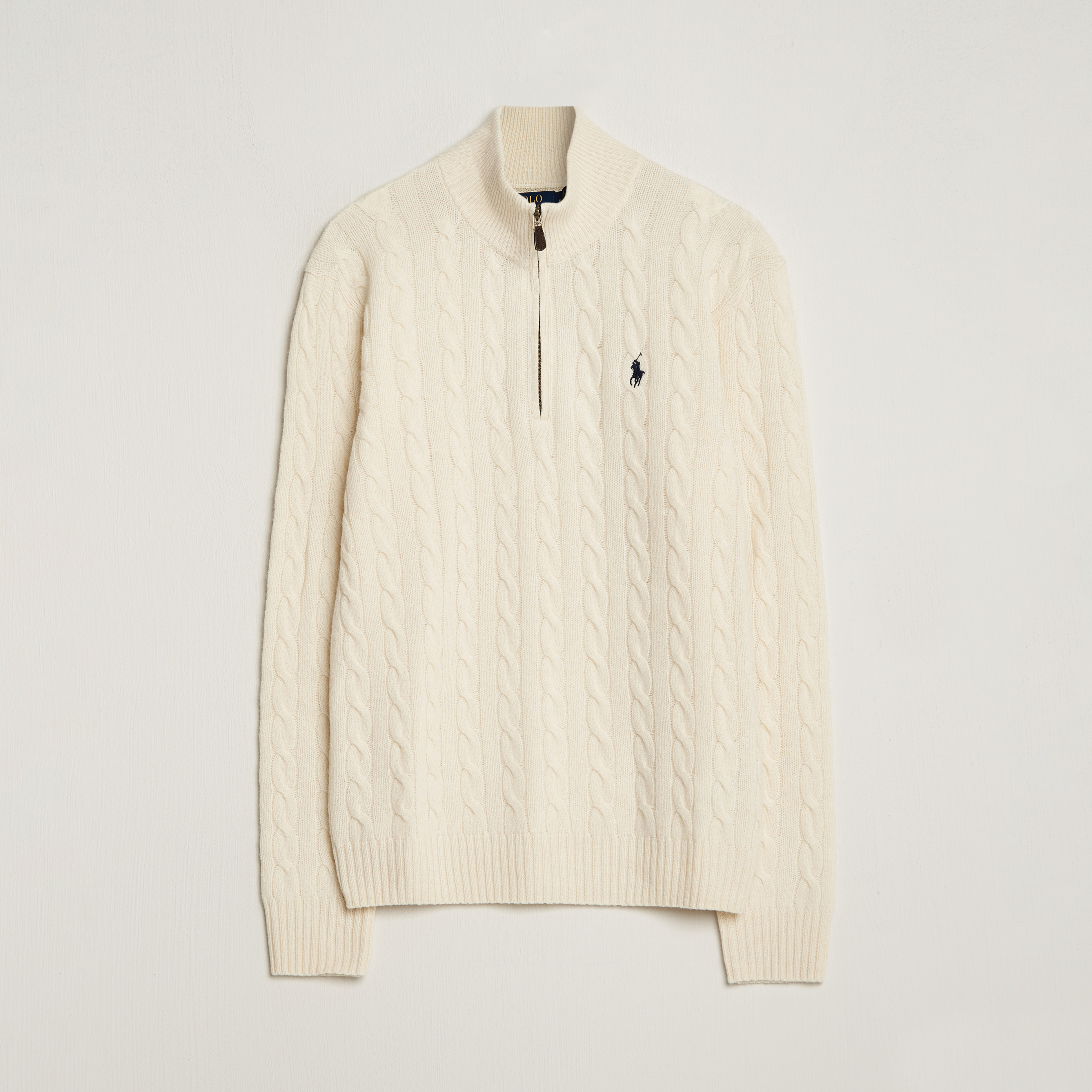 ralph lauren 1 4 zip knit