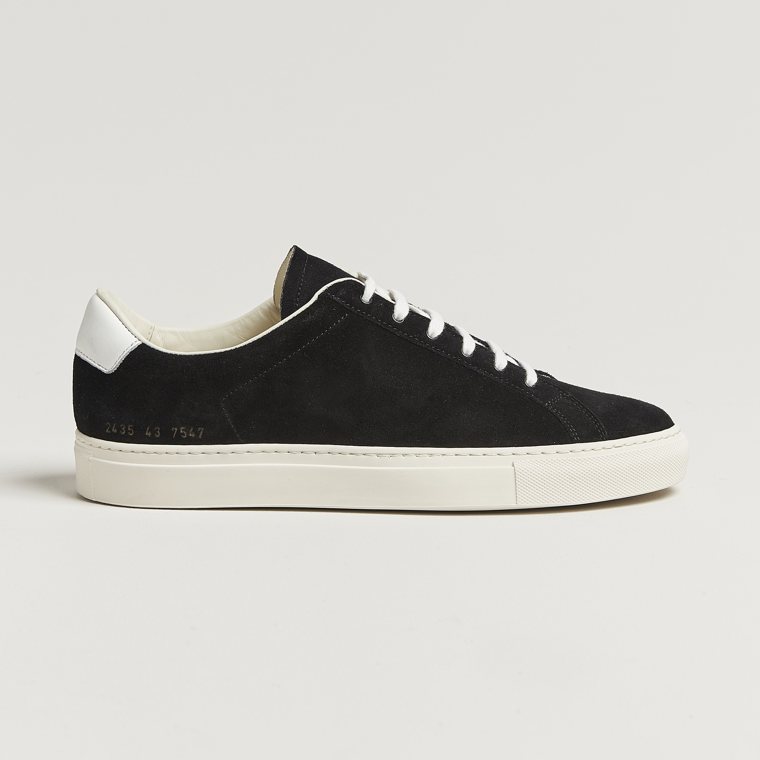 Common Projects Retro Suede Sneaker Black - Acheter Common Projects CareOfC