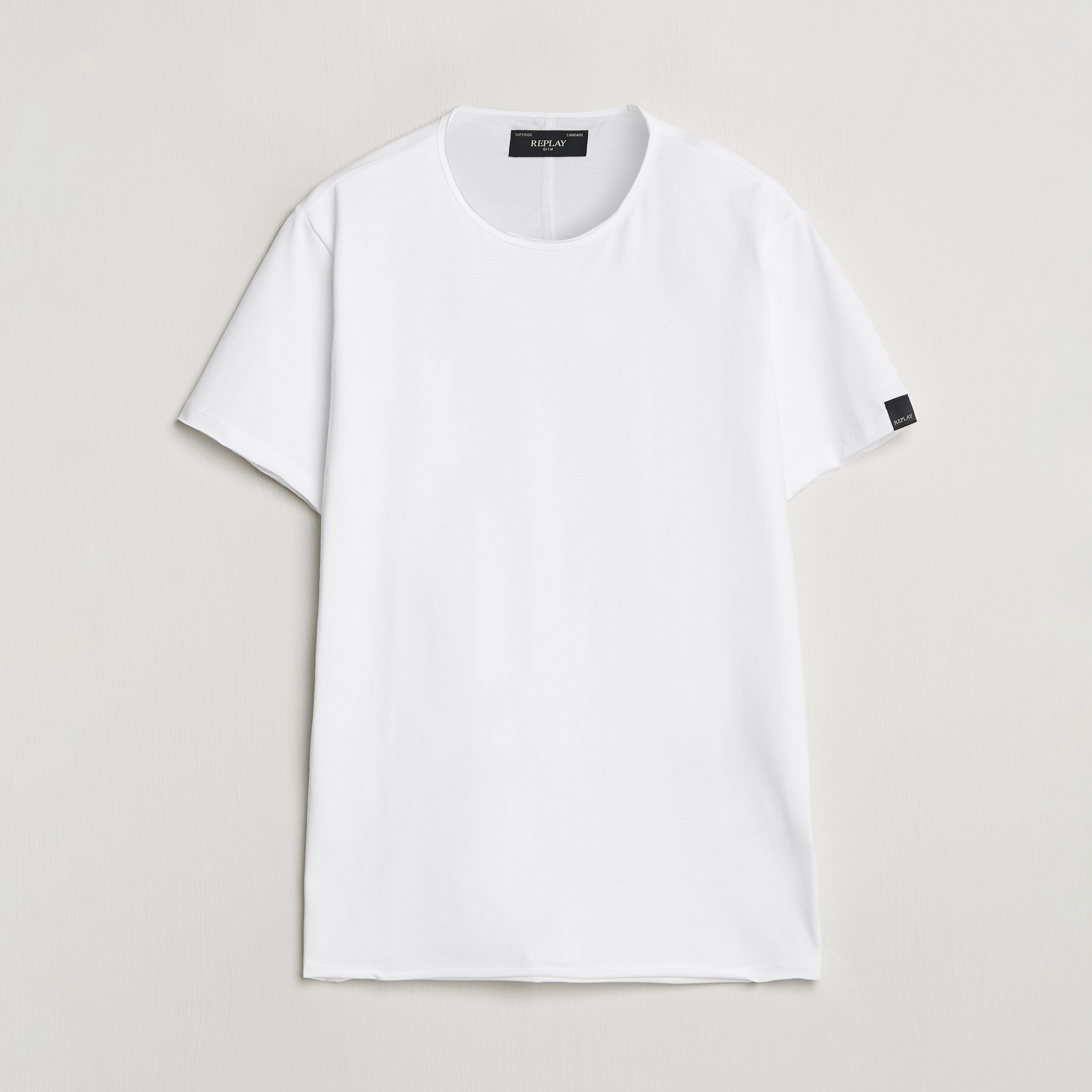 7359 White Crew Neck T-Shirt