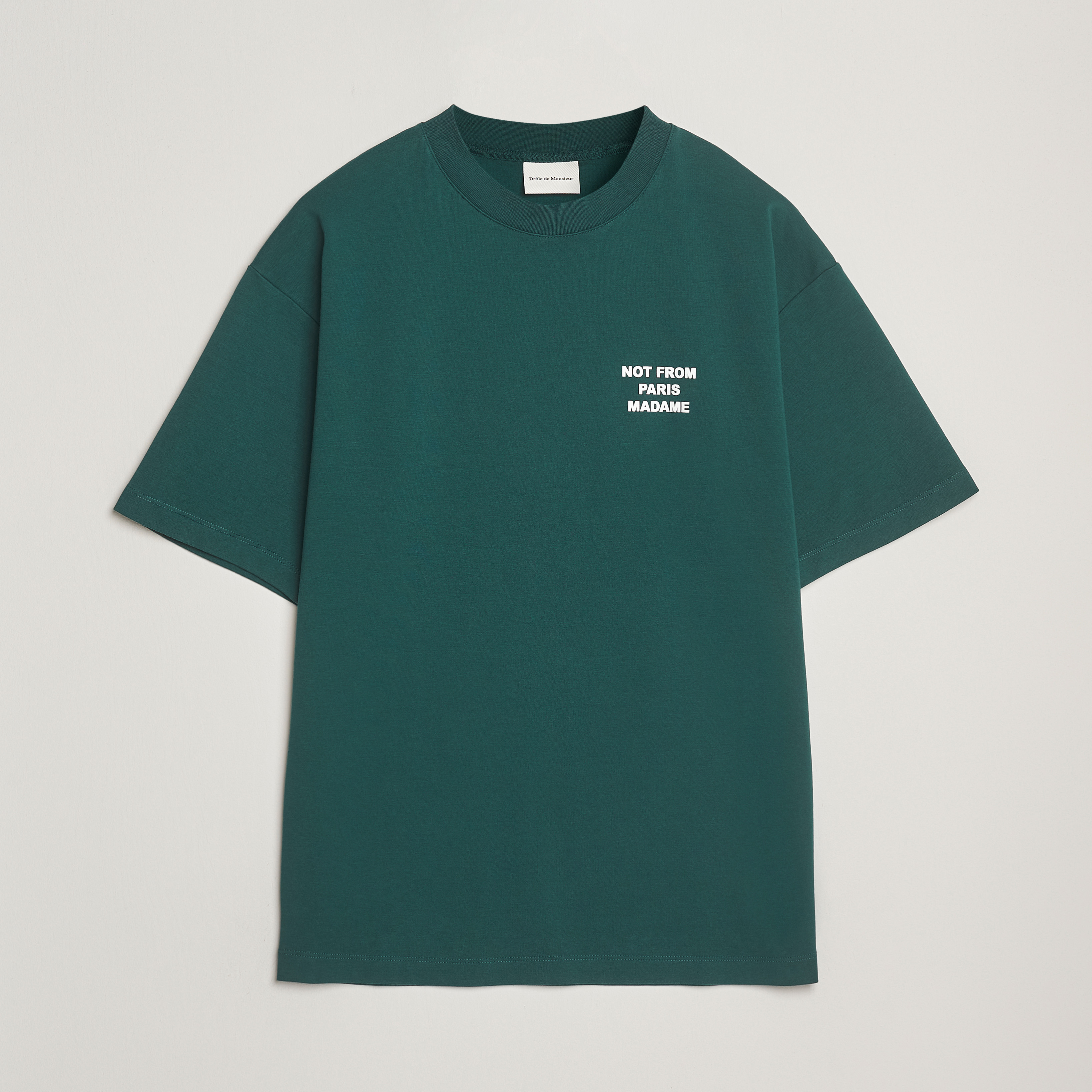 dr-le-de-monsieur-slogan-t-shirt-dark-green-acheter-dr-le-de-monsieur-car