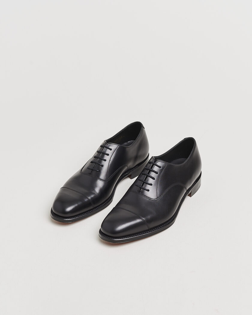 Pre-owned Loake 1880 Aldwych Oxford Black Calf UK9 - EU43 – Noir