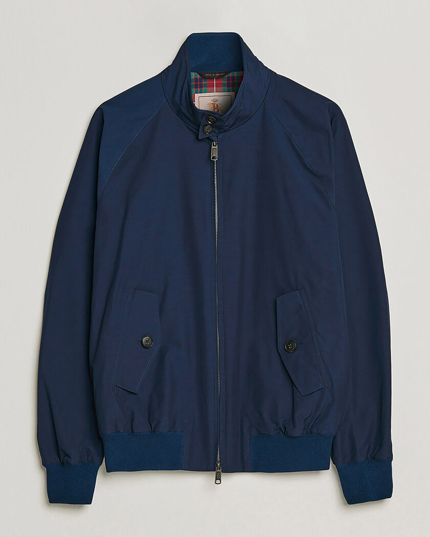 Pre-owned Baracuta G9 Original Harrington Jacket Dark Navy UK42 - EU52 – Bleu