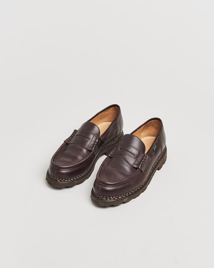 Pre-owned Paraboot Reims Loafer Cafe UK8,5 - EU42,5 – Marron