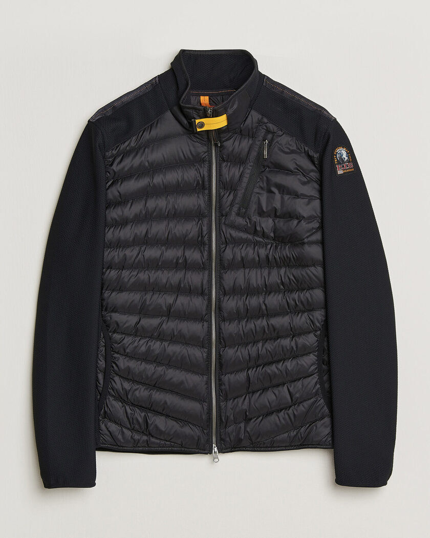 Pre-owned Parajumpers Jayden Mesh Hybrid Jacket Black XL – Noir