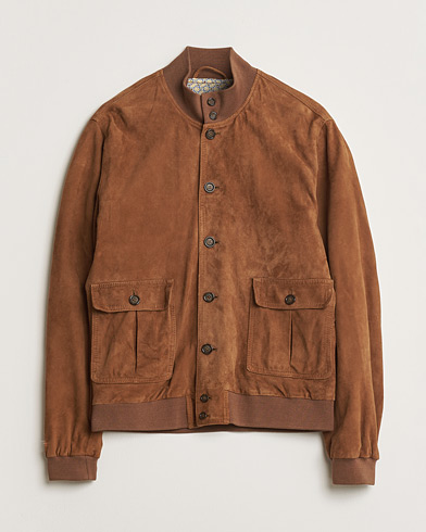 Pre-owned Valstar Valstarino Suede Jacket Sandal 52 – Marron