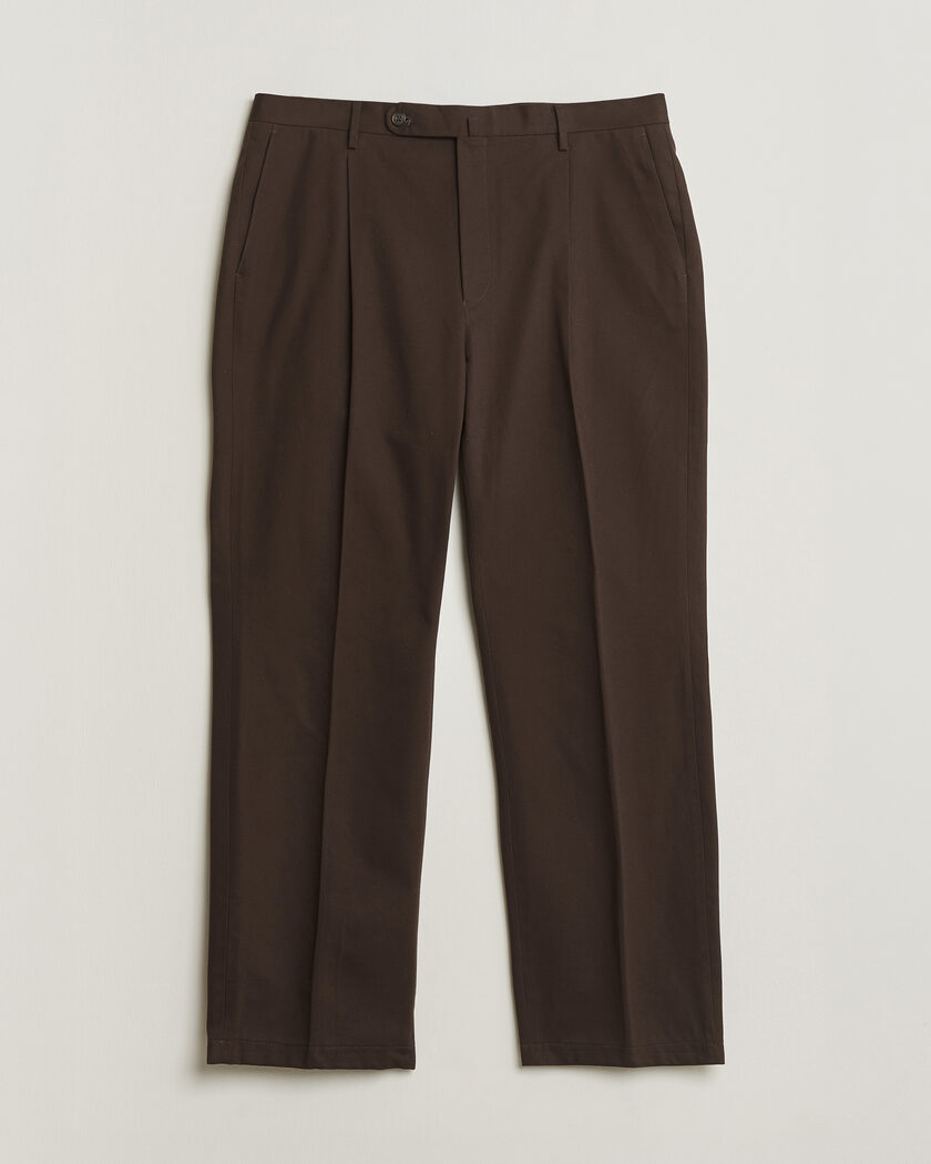 Pre-owned Rubato High Waist Cotton Chino Brown 52 – Bleu