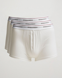  3-Pack Cotton Stretch Trunk White