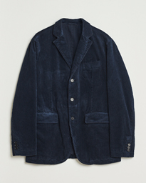 Aspesi Corduroy Blazer Navy