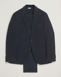Boglioli K Jacket Baby Corduroy Suit Navy