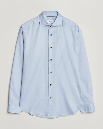 Eton Signature Oxford Shirt Light Blue