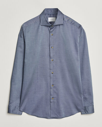 Eton Signature Oxford Shirt Blue