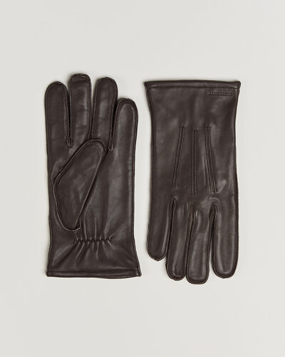 J.Lindeberg Milo Leather Glove Seal Brown