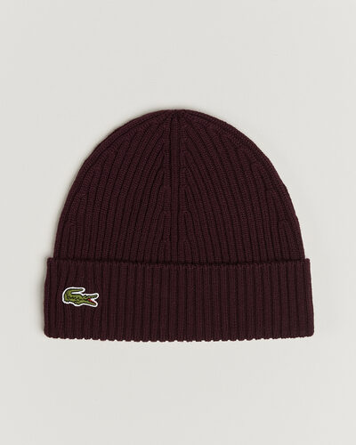 Lacoste Wool Knitted Beanie Oxalis