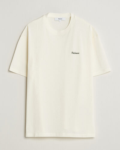 Palmes Logo T-Shirt Off White