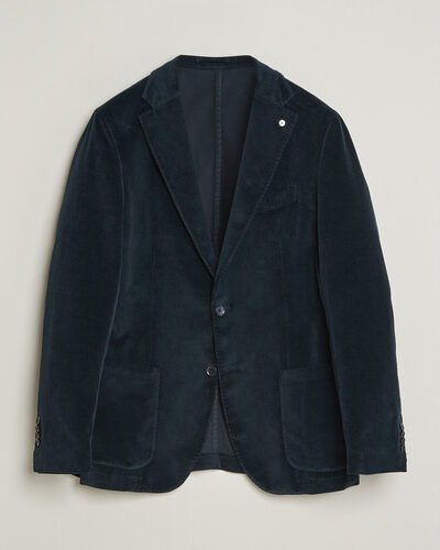 L.B.M. 1911 Jack Corduroy Blazer Navy