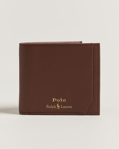 Polo Ralph Lauren Smooth Leather Wallet Saddle