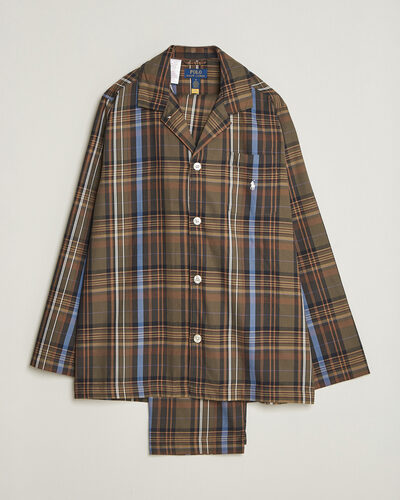 Polo Ralph Lauren Pyjamas Set Olive Brown Multi