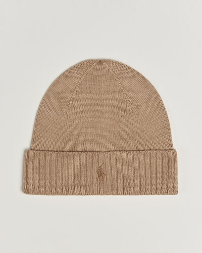 Polo Ralph Lauren Merino Beanie Camel Melange