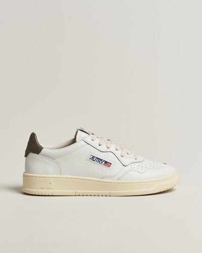 Autry Medalist Low Sneaker White/Chocolate