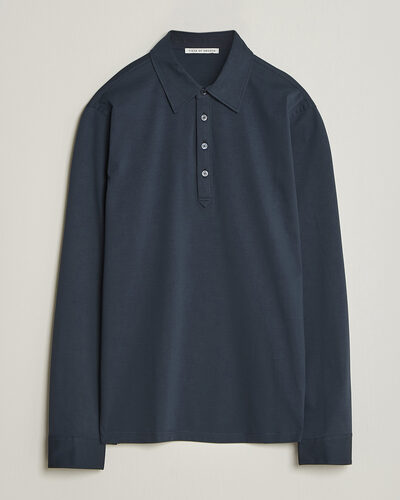 Tiger of Sweden Tanner Mercerized Cotton Polo Light Ink