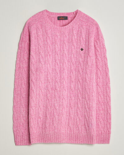 Morris Archard Cable Sweater Pink
