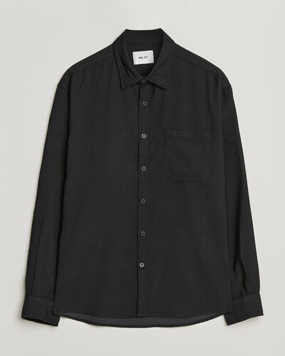 NN07 Deon Viscose Shirt Black