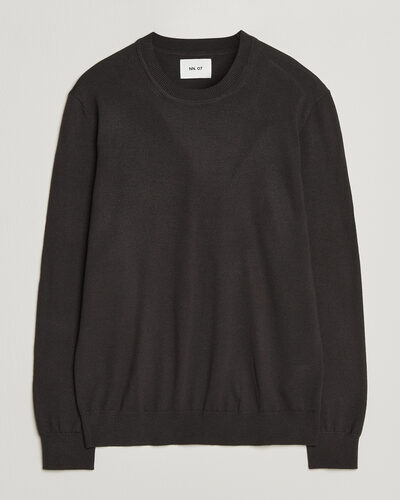 NN07 Ted Merino Crew Neck Pullover Deep Truffle