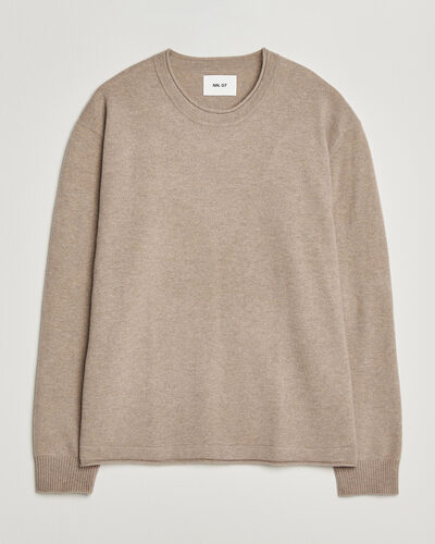 NN07 Sammy Wool Knitted Sweater Clay Melange