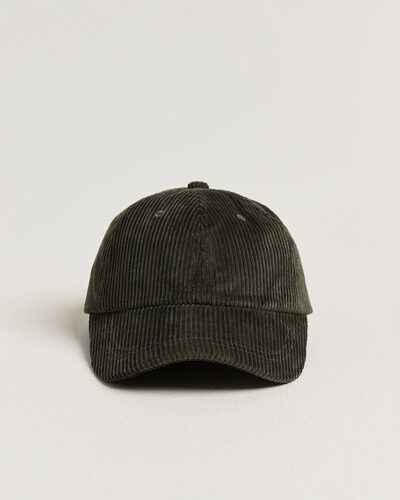NN07 Corduroy Dad Cap Dark Army