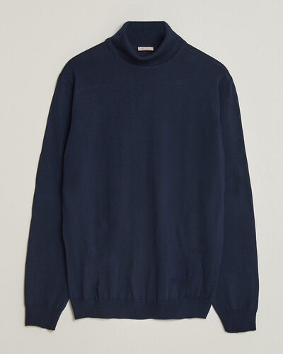 Stenströms Merino Rollneck Navy