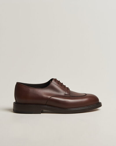 J.M. Weston Half Hunt Derby Coffee Brown Calf