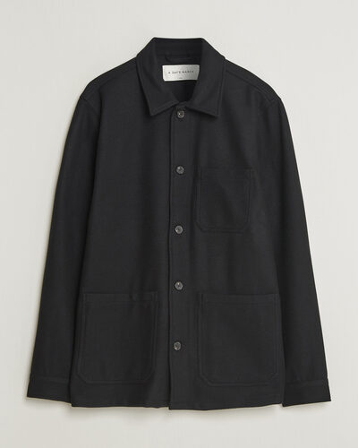 A Day's March Original Wool Overshirt Black