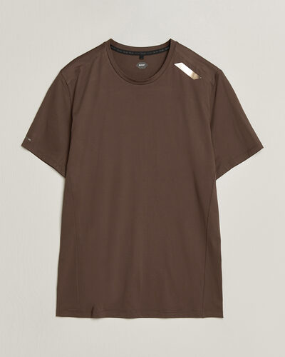 SOAR Running Eco Tech T-Shirt Brown
